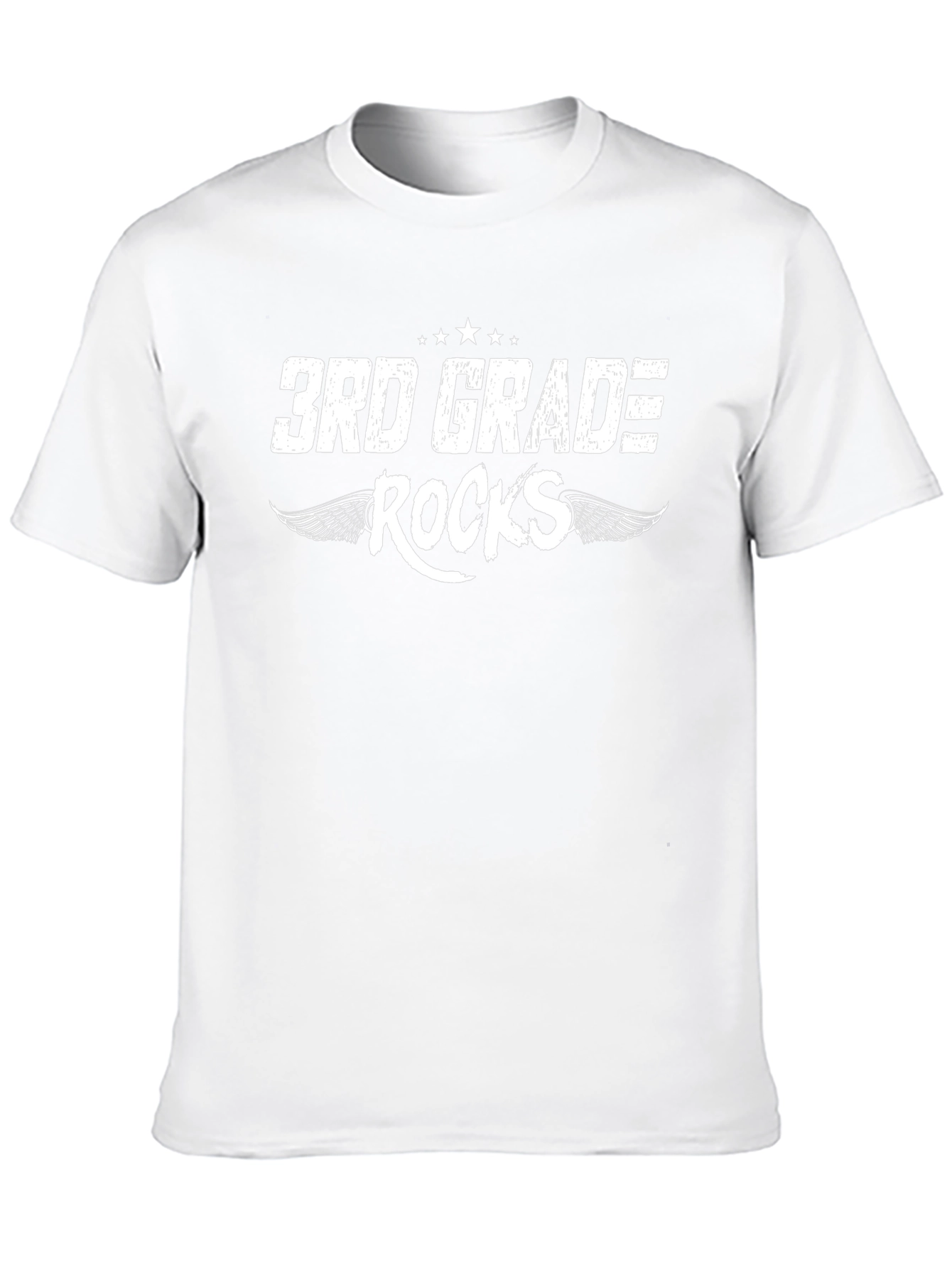3rd Grade Rocks Graphic Tee - Black