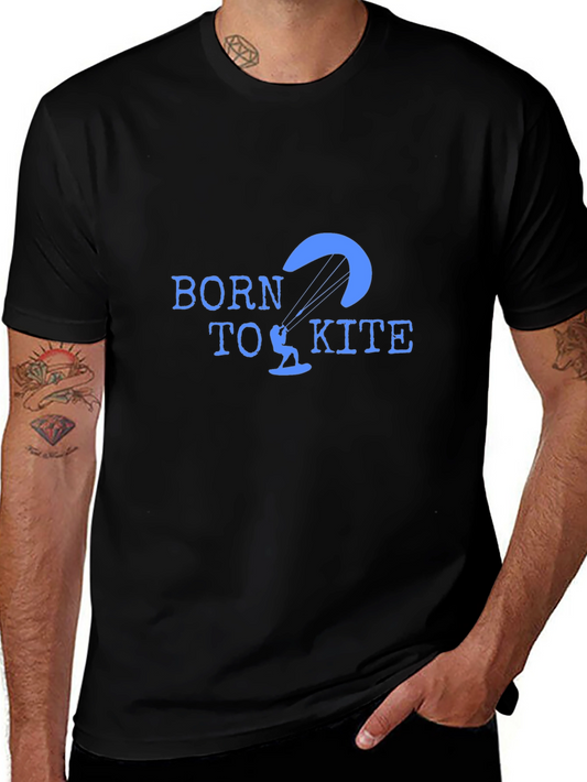 Born to Kite Black T-Shirt