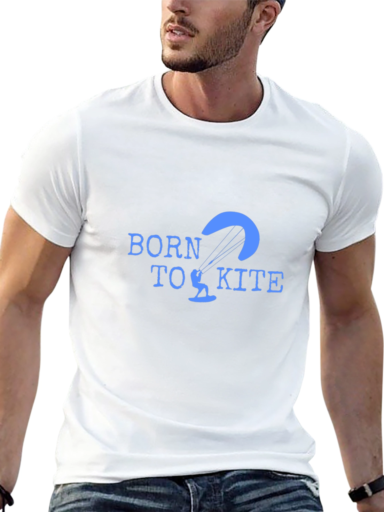 Born to Kite Black T-Shirt