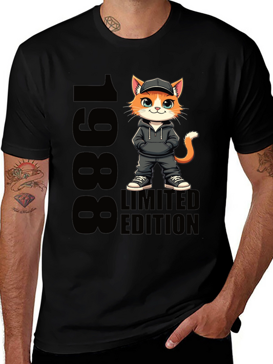 1988 Limited Edition Cartoon Cat T-Shirt