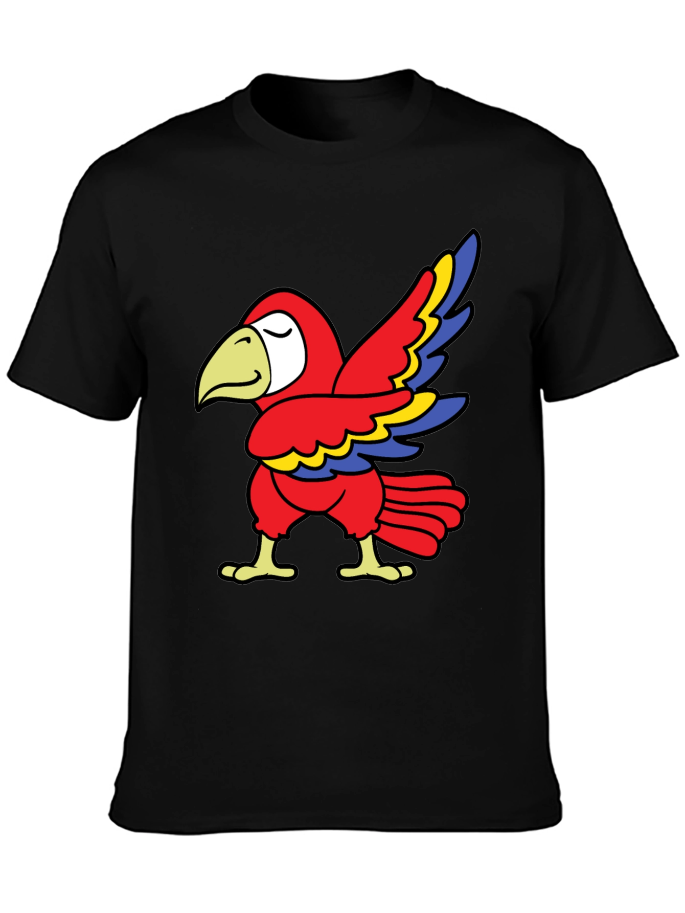 Parrot Graphic Tee - Fun & Quirky Design