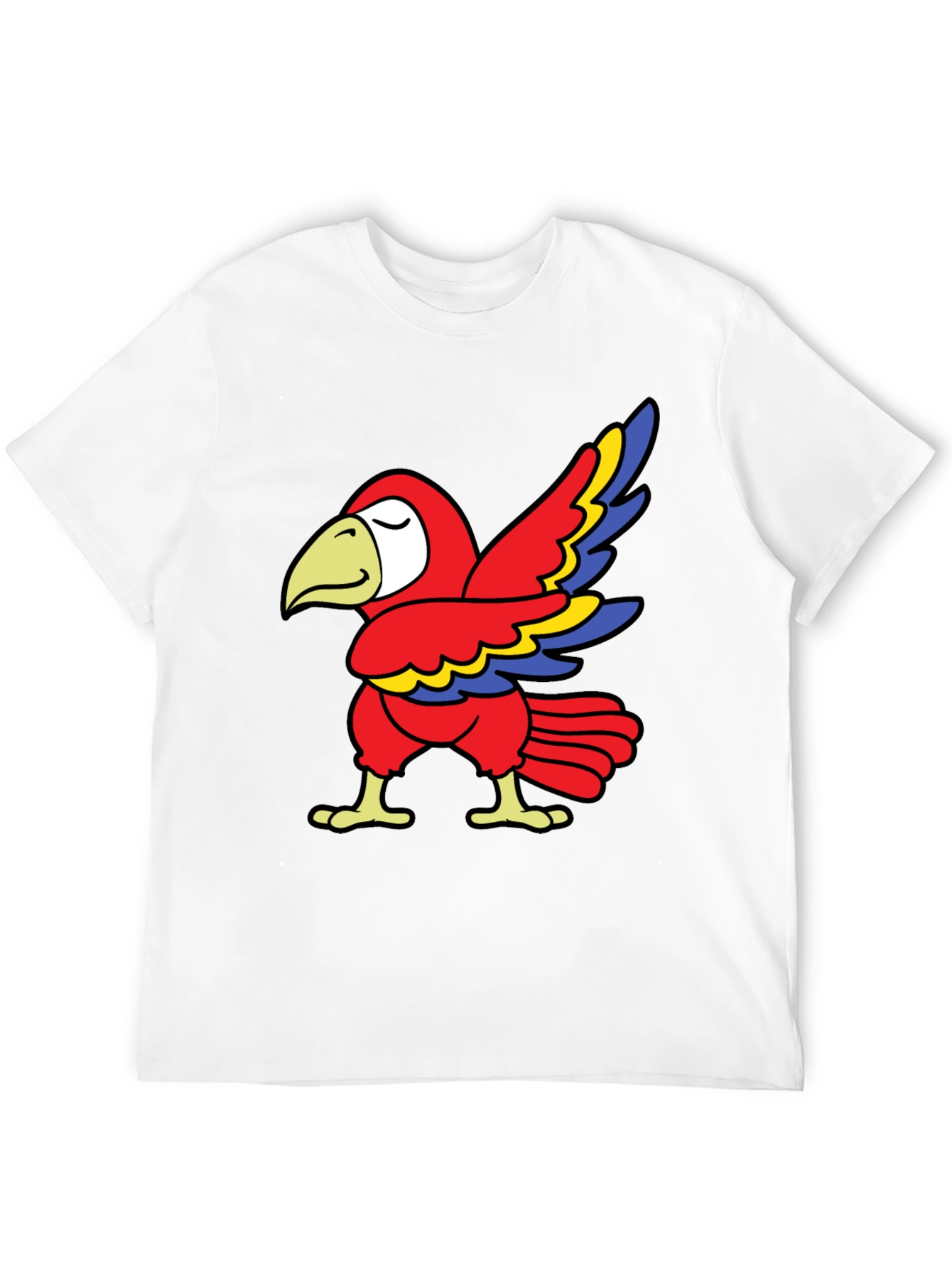 Parrot Graphic Tee - Fun & Quirky Design