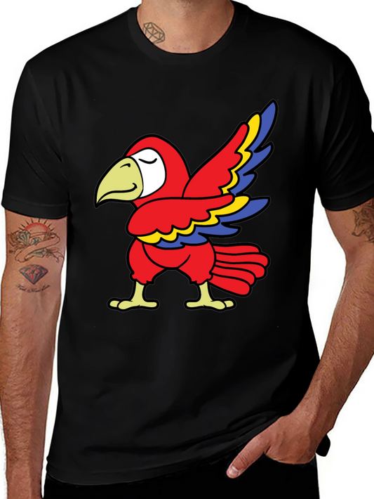 Parrot Graphic Tee - Fun & Quirky Design