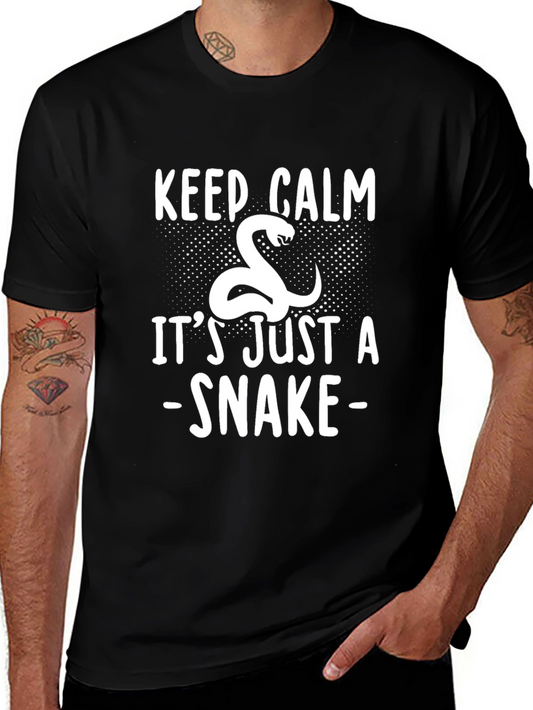 Keep Calm Snake Graphic Tee