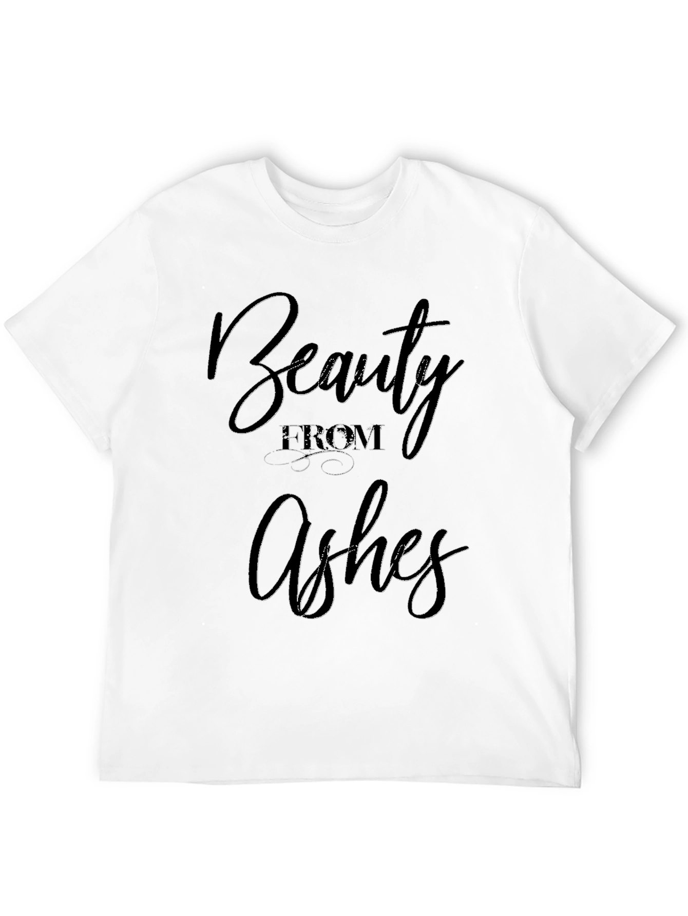 Beauty From Ashes Graphic Tee - Stylish Comfort