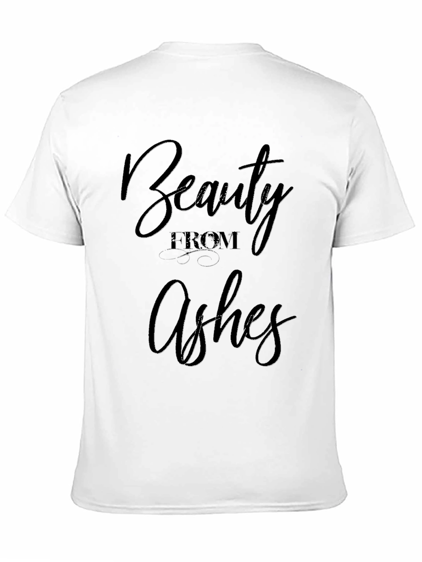 Beauty From Ashes Graphic Tee - Stylish Comfort