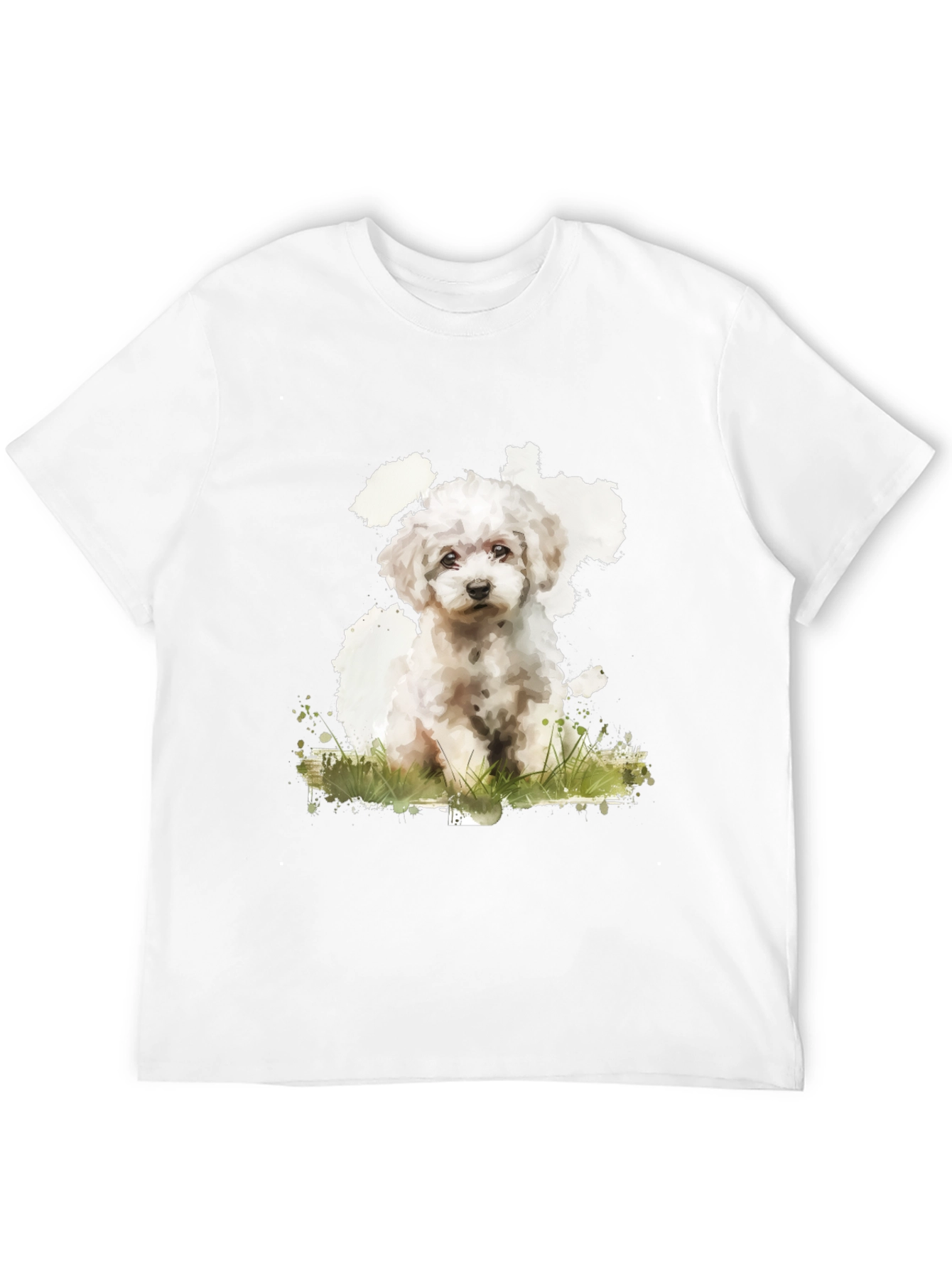 Cute Dog Graphic T-Shirt - Unisex Black Tee