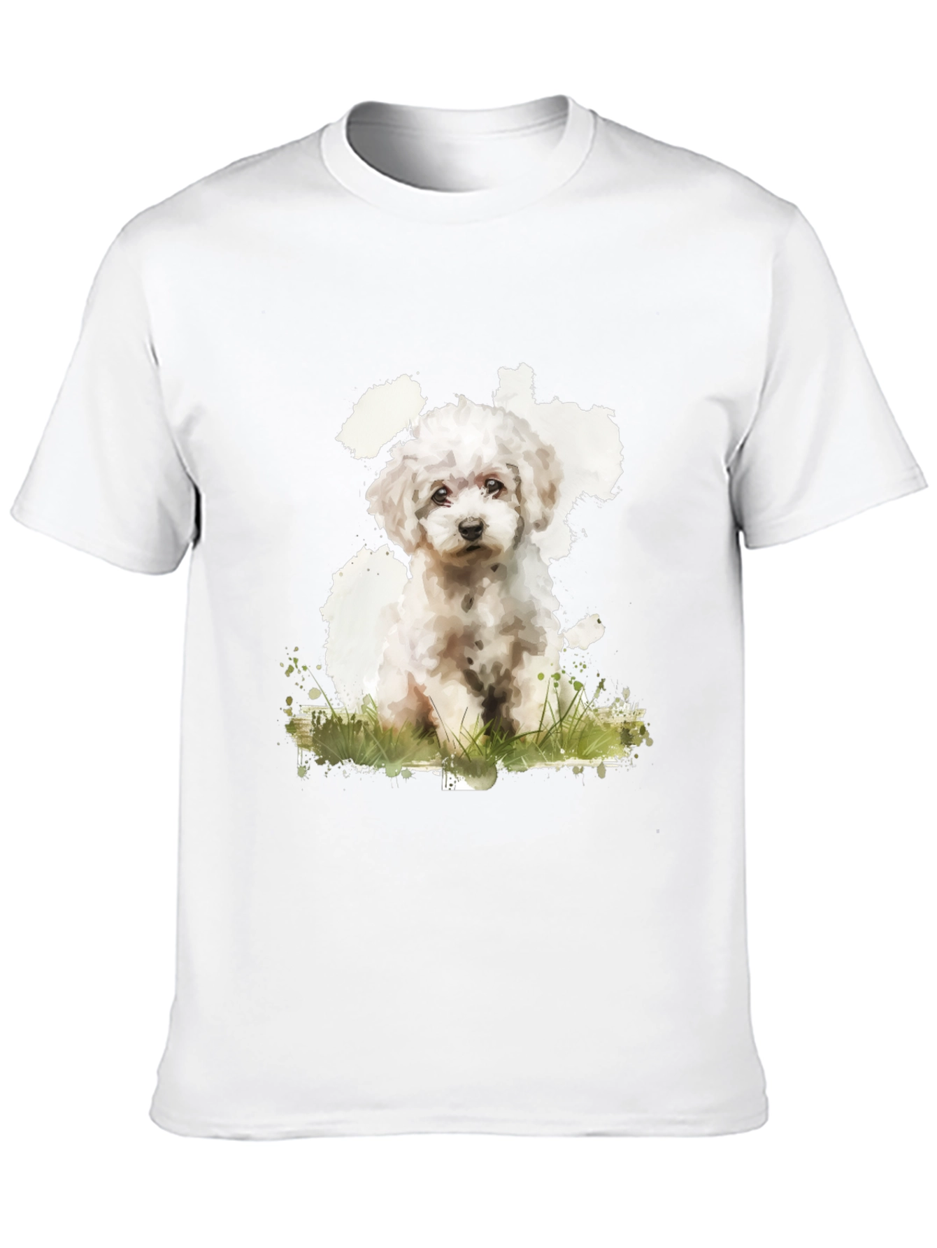 Cute Dog Graphic T-Shirt - Unisex Black Tee