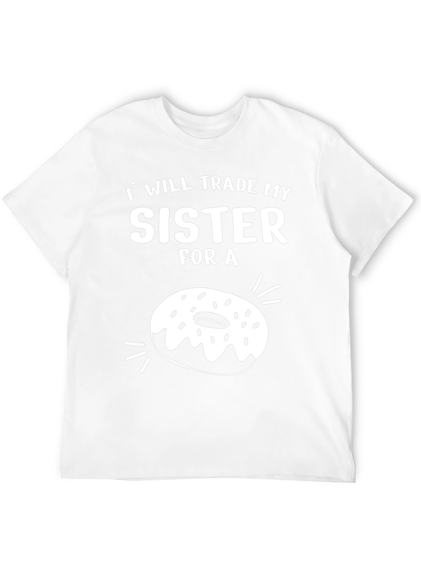 Sister Trade Funny Donut Graphic Tee