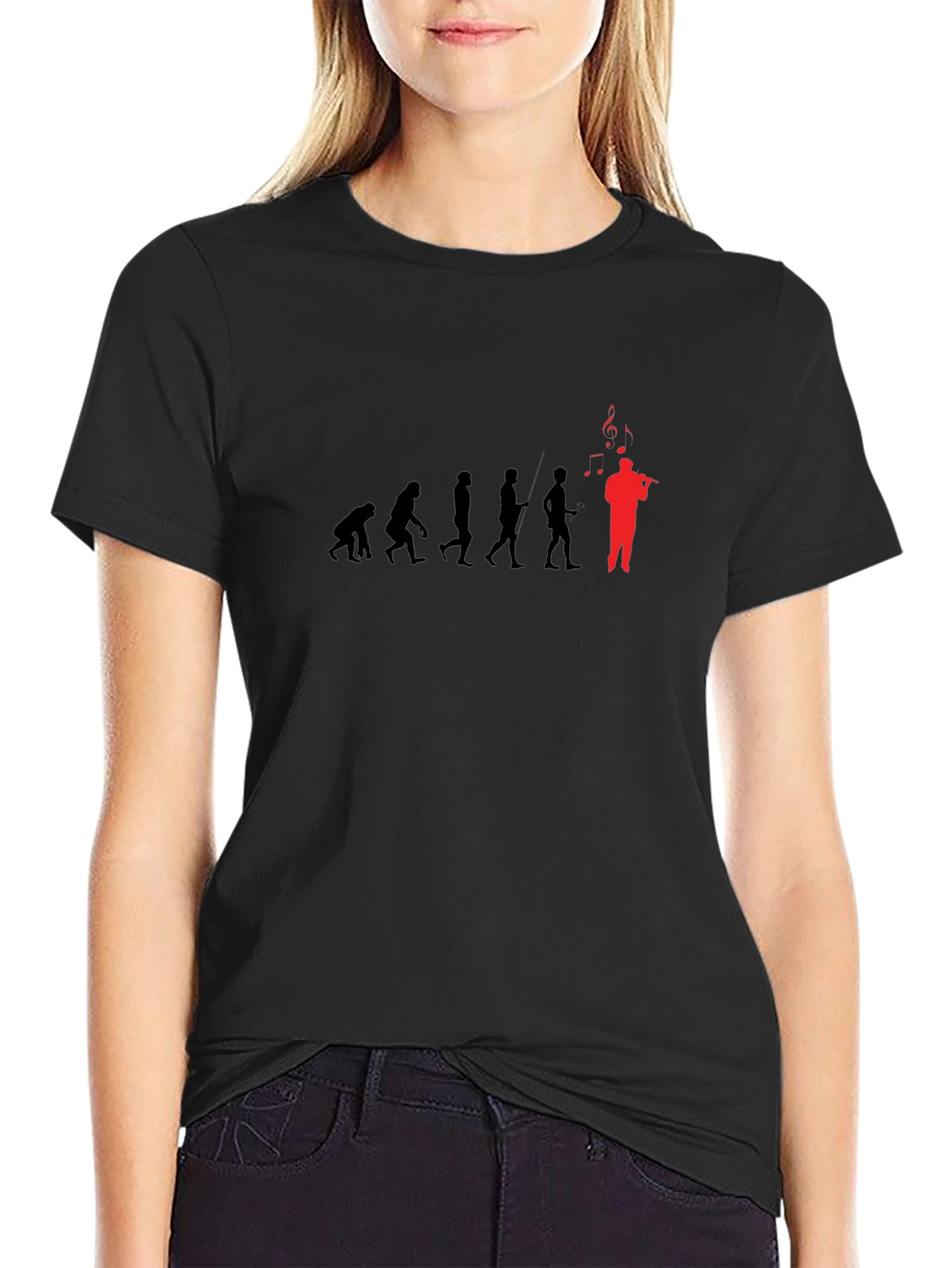 Evolution of a Musician T-Shirt
