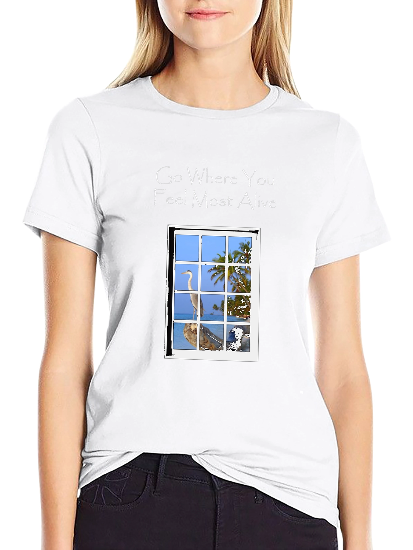 Nature Window View T-Shirt