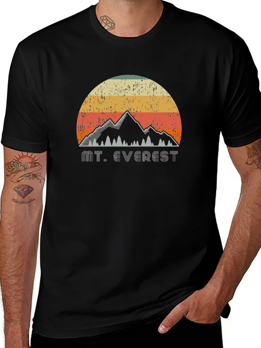 Retro Mt. Everest Graphic T-Shirt