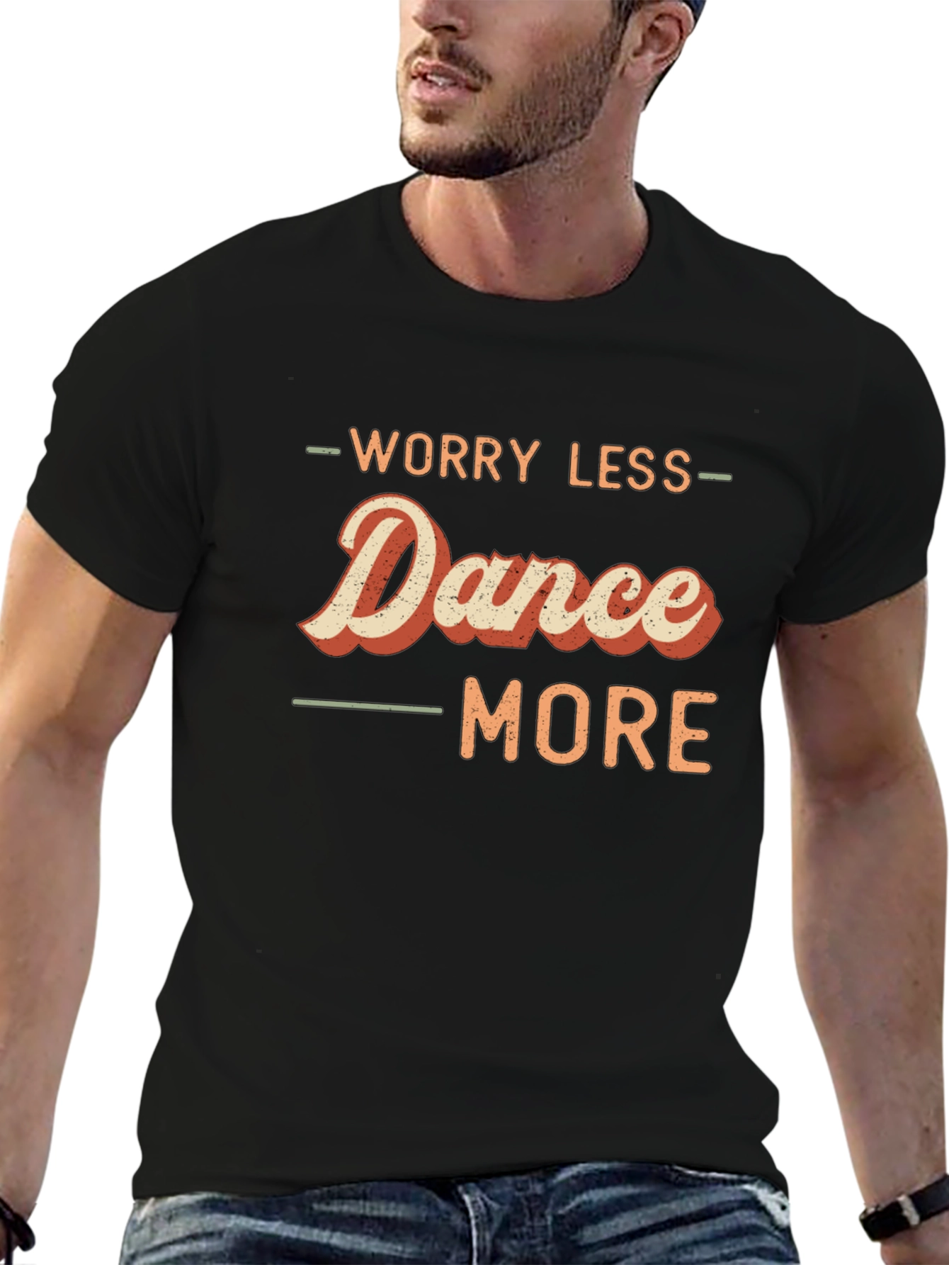 Worry Less Dance More Graphic Tee