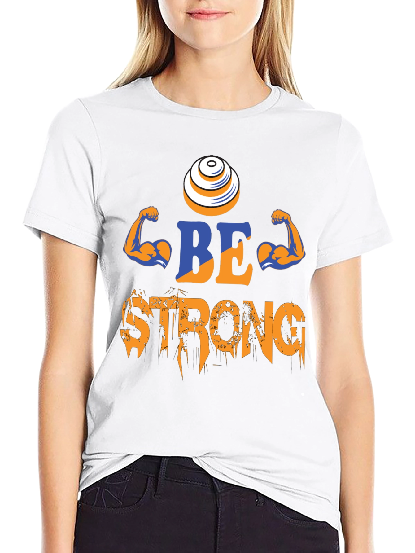 Be Strong T-Shirt - Gym Motivation