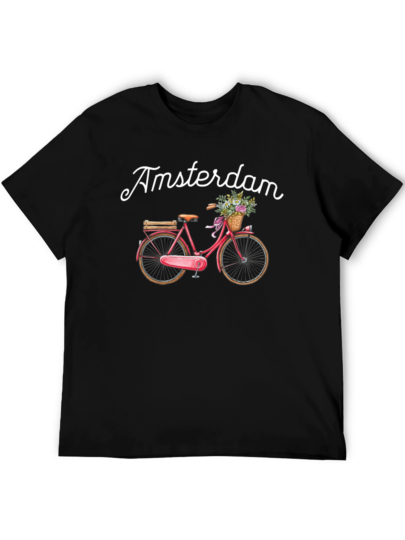 Amsterdam Bicycle Graphic T-Shirt