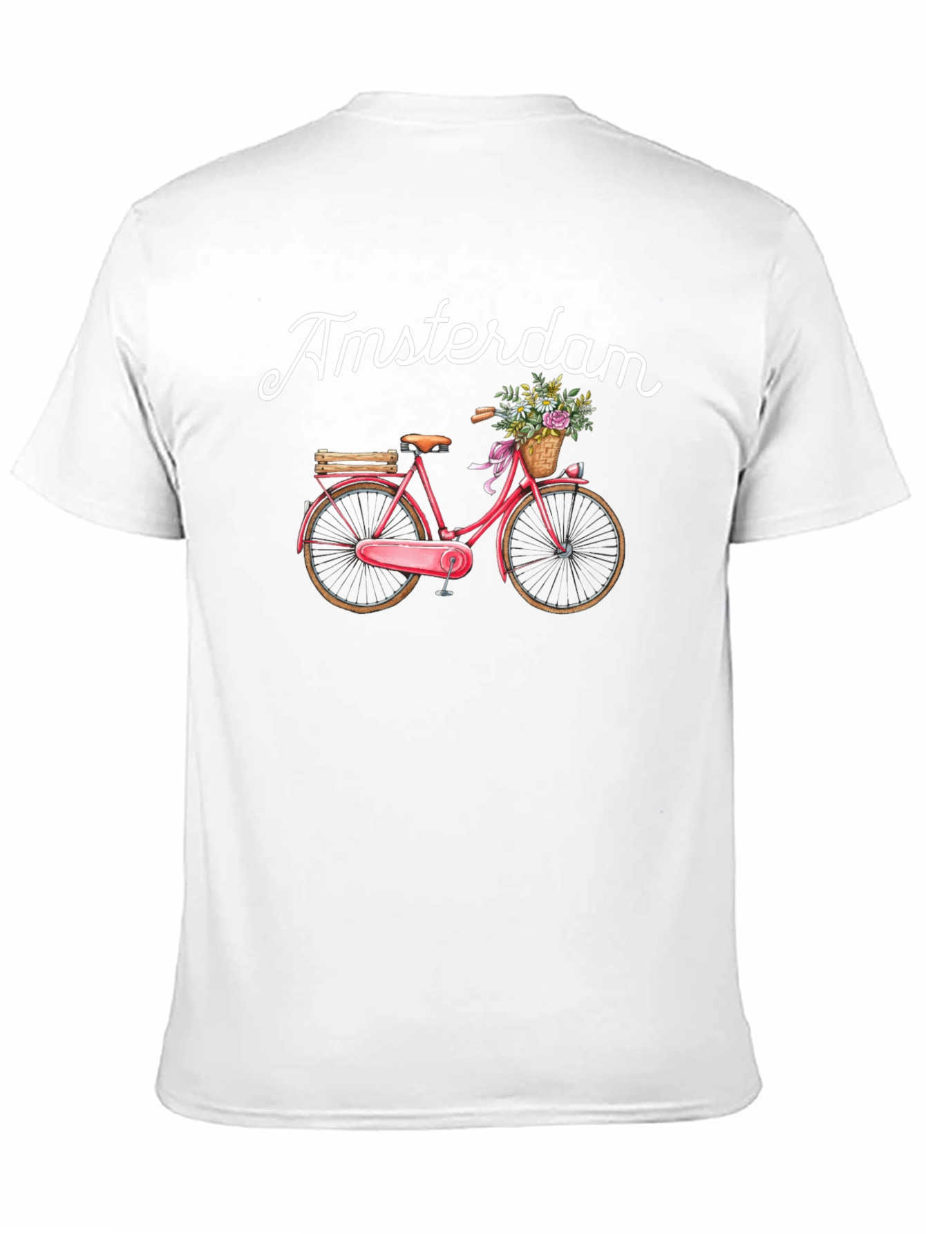 Amsterdam Bicycle Graphic T-Shirt