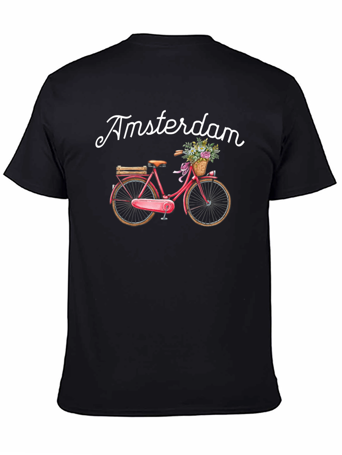 Amsterdam Bicycle Graphic T-Shirt