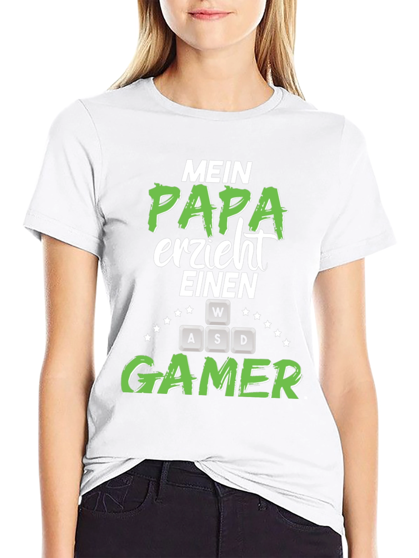 Mein Papa Erzieht Einen Gamer T-Shirt