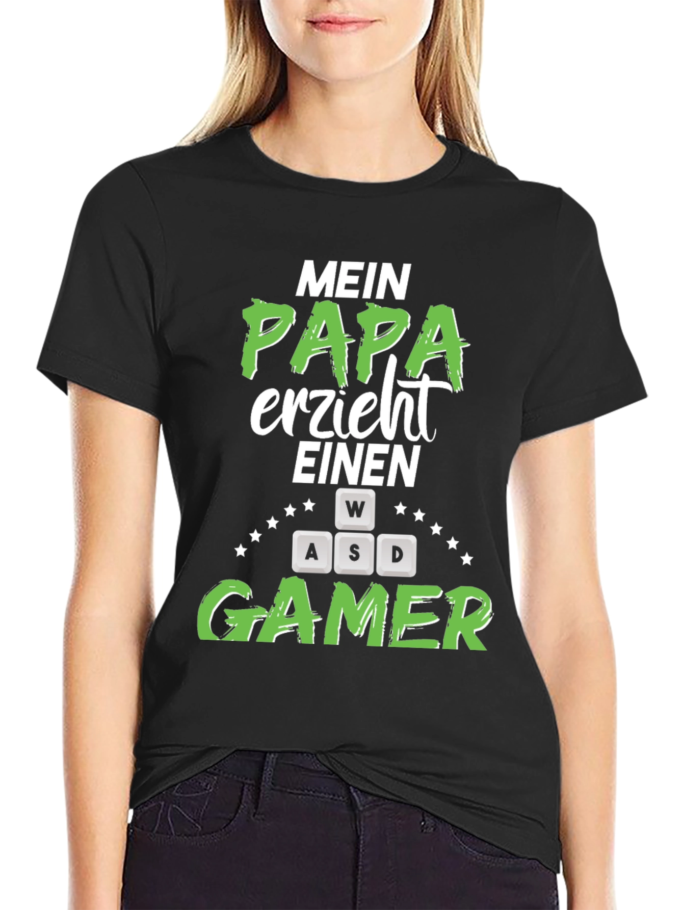 Mein Papa Erzieht Einen Gamer T-Shirt