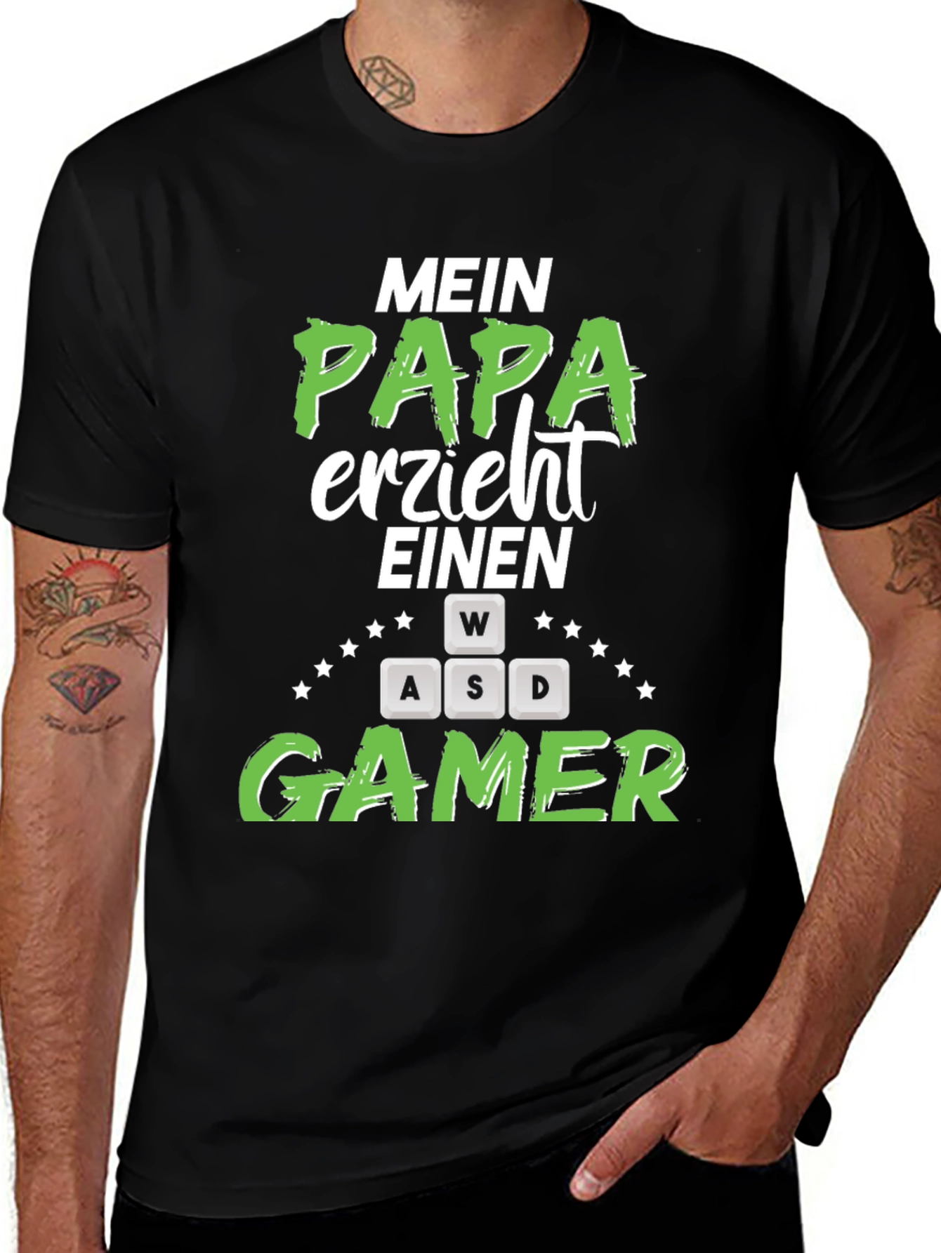 Mein Papa Erzieht Einen Gamer T-Shirt