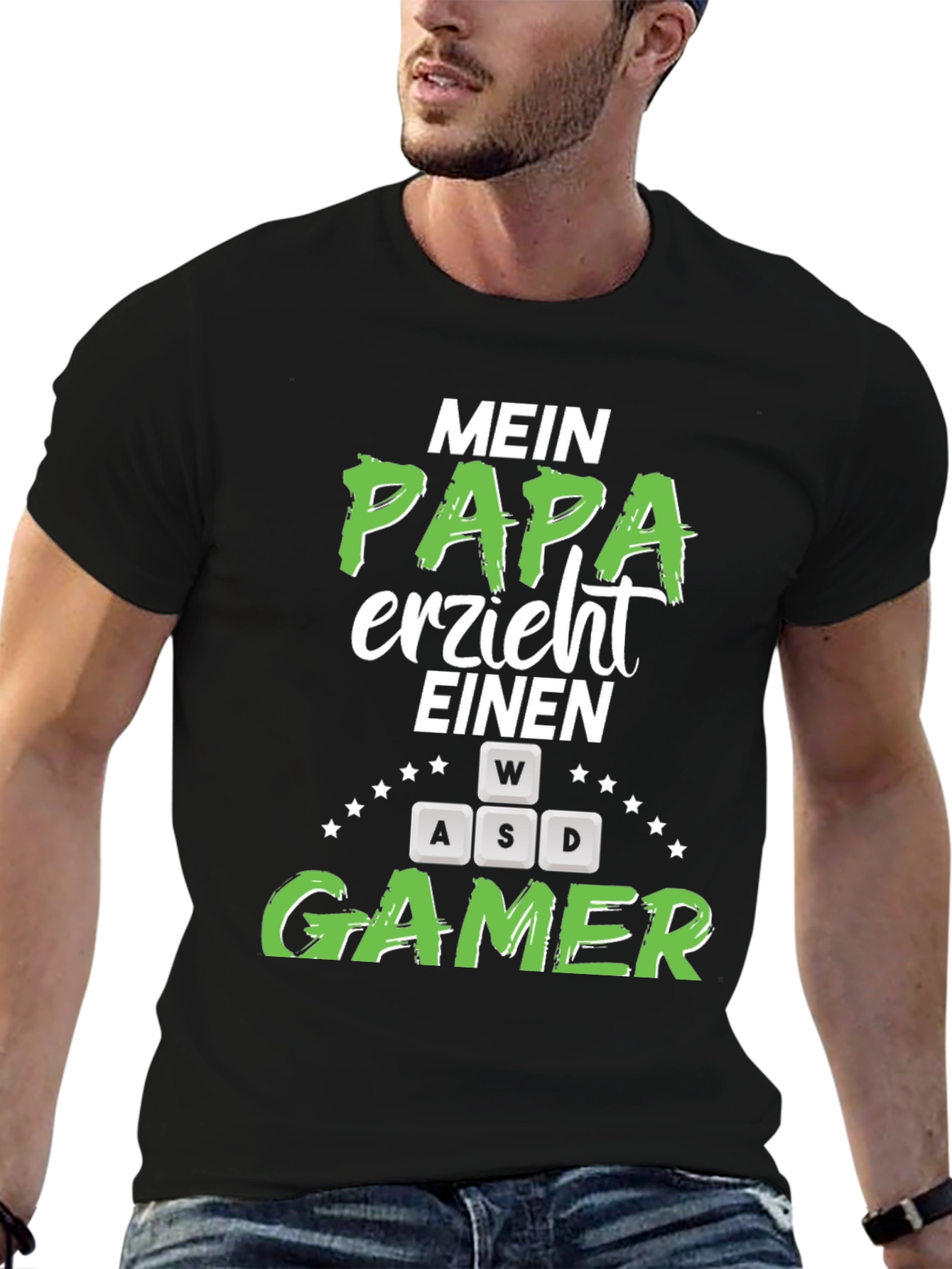 Mein Papa Erzieht Einen Gamer T-Shirt