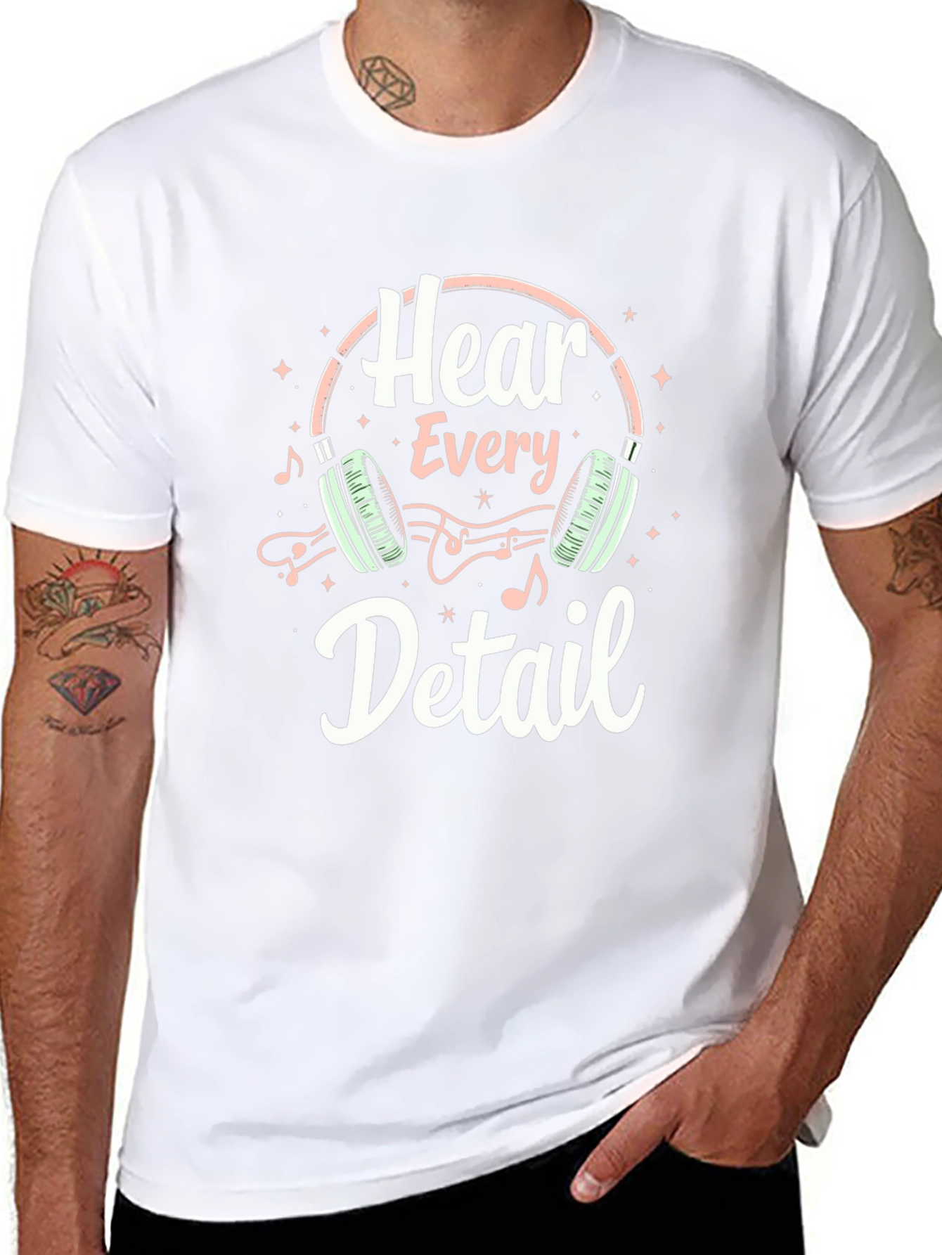 Hear Every Detail Graphic Tee