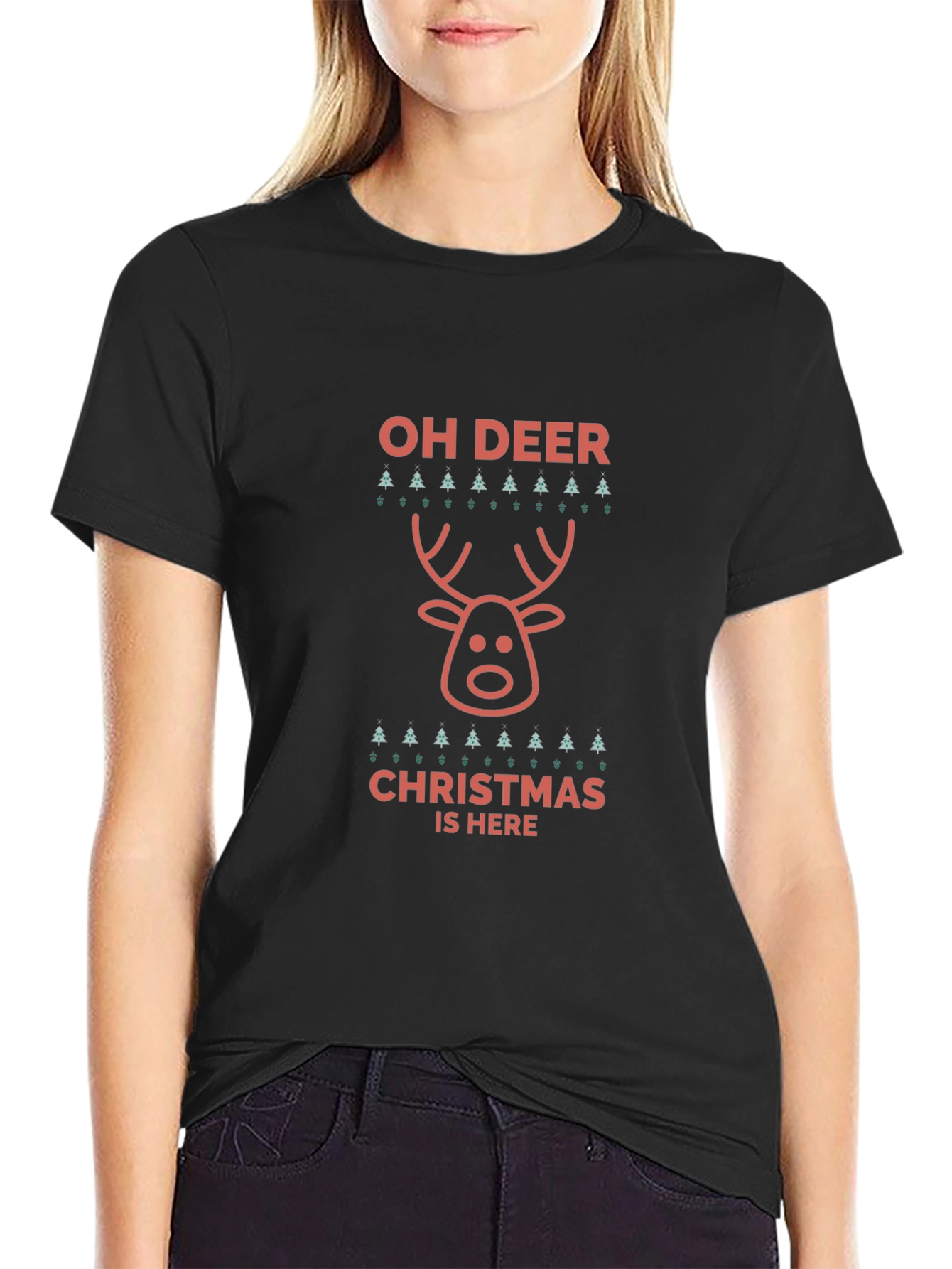 Oh Deer Christmas T-Shirt