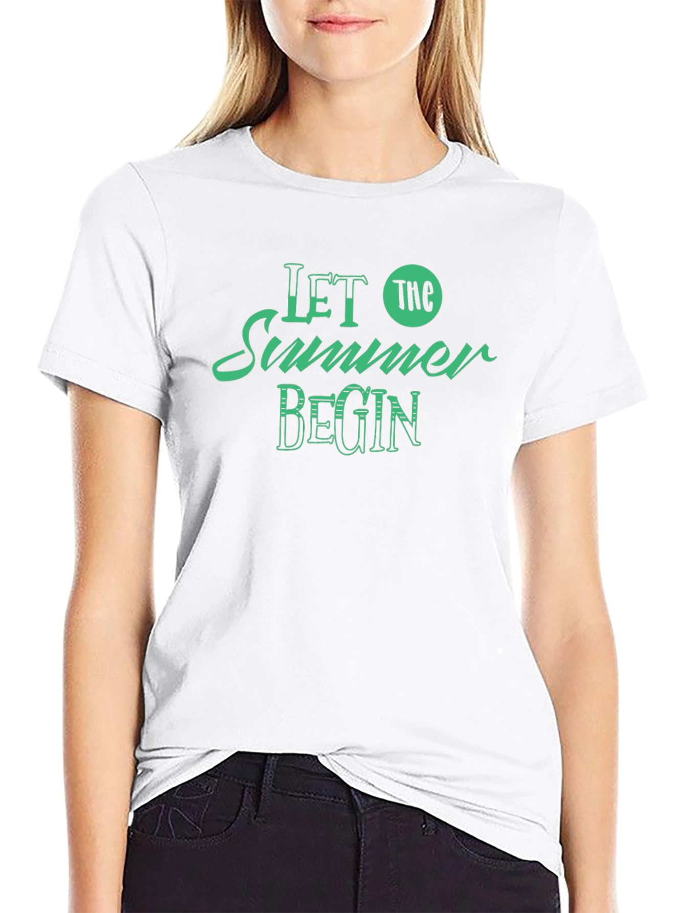 Summer Begin T-Shirt - Stylish Graphic Tee