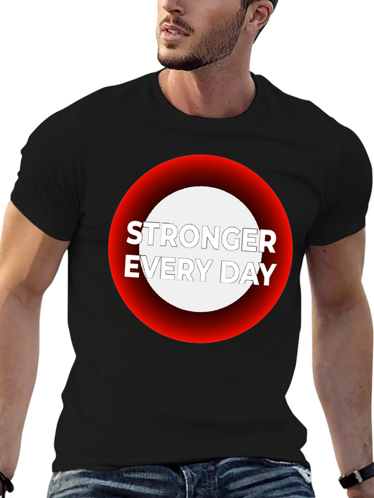 Stronger Everyday Graphic Tee - Black