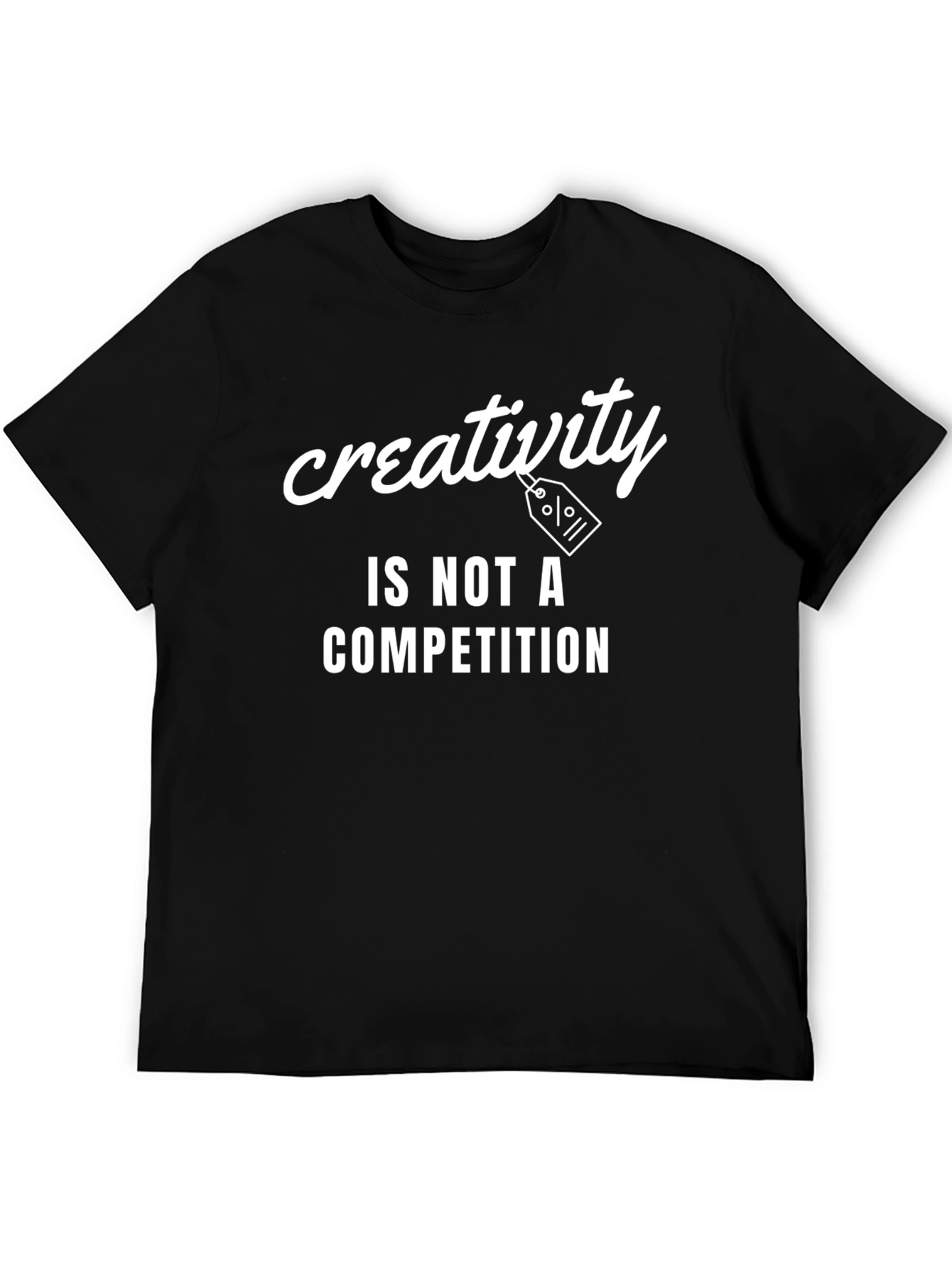 Creativity T-Shirt - Unisex Black Tee