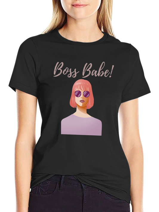 Boss Babe Graphic T-Shirt - Trendy Tee