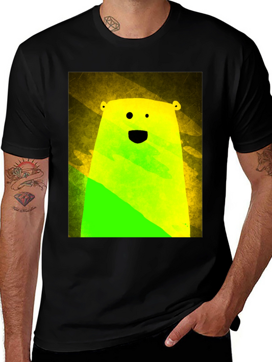 Vibrant Bear Graphic Tee - Unique Streetwear Style