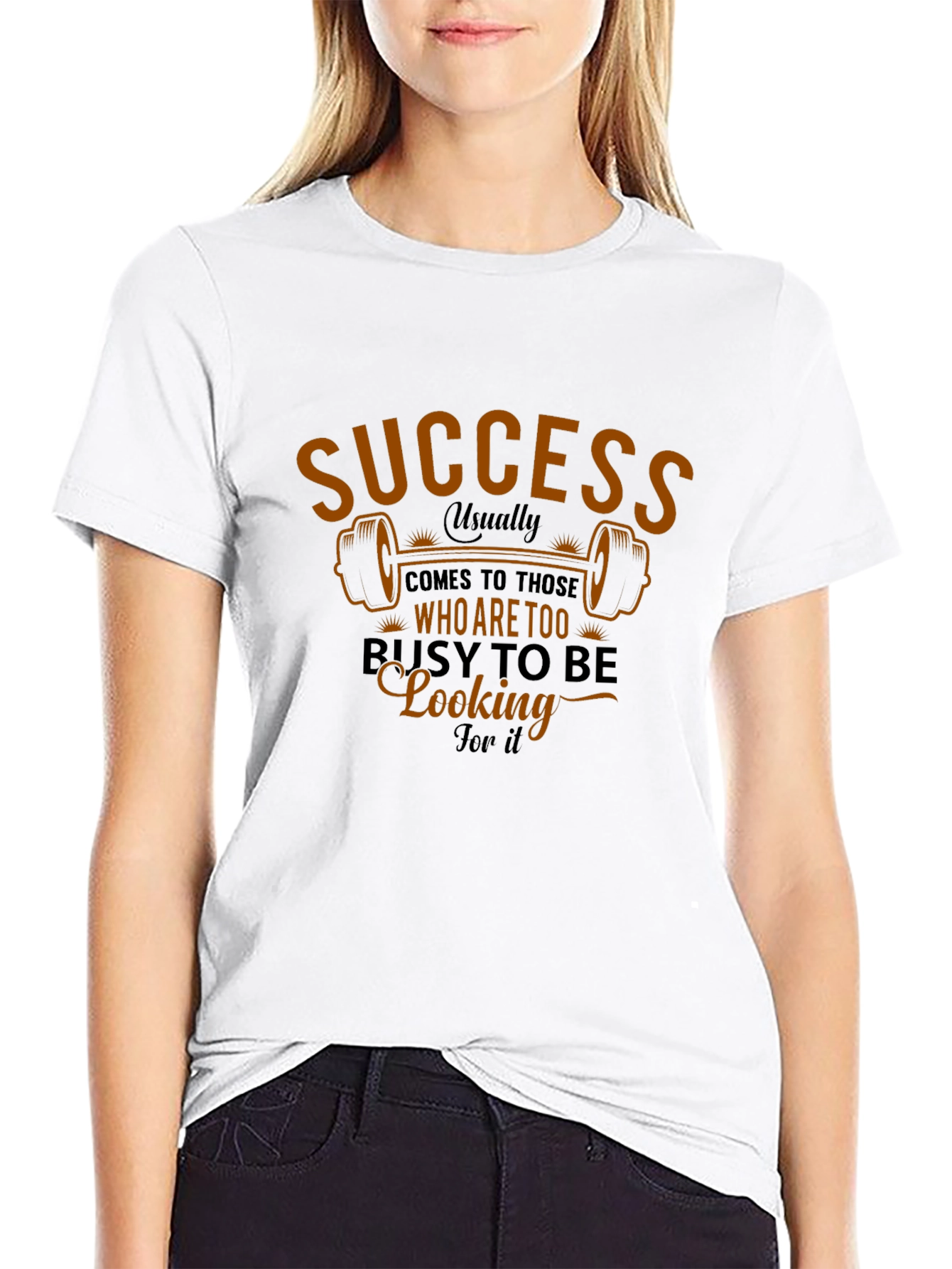 Success Graphic T-Shirt - Motivational Gym Apparel