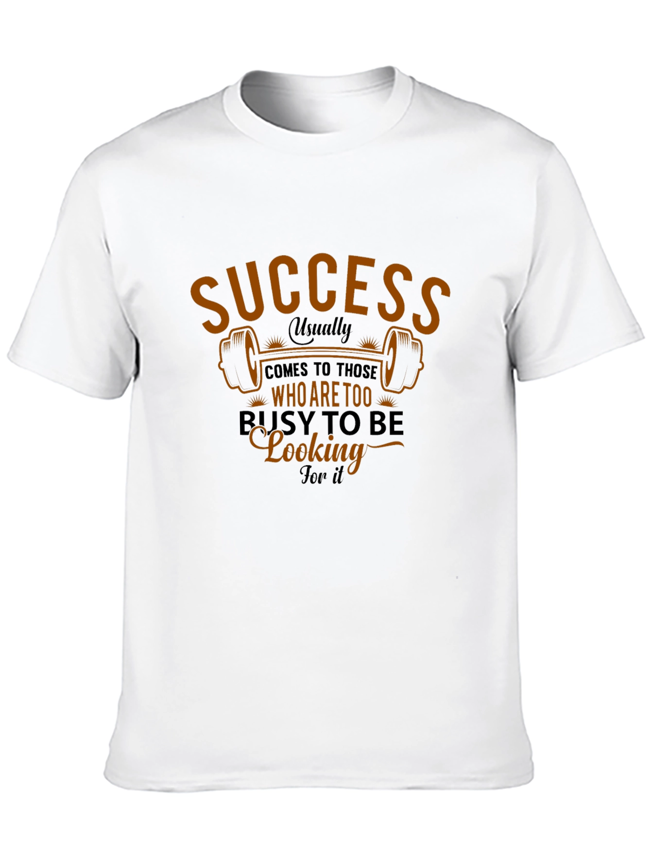 Success Graphic T-Shirt - Motivational Gym Apparel