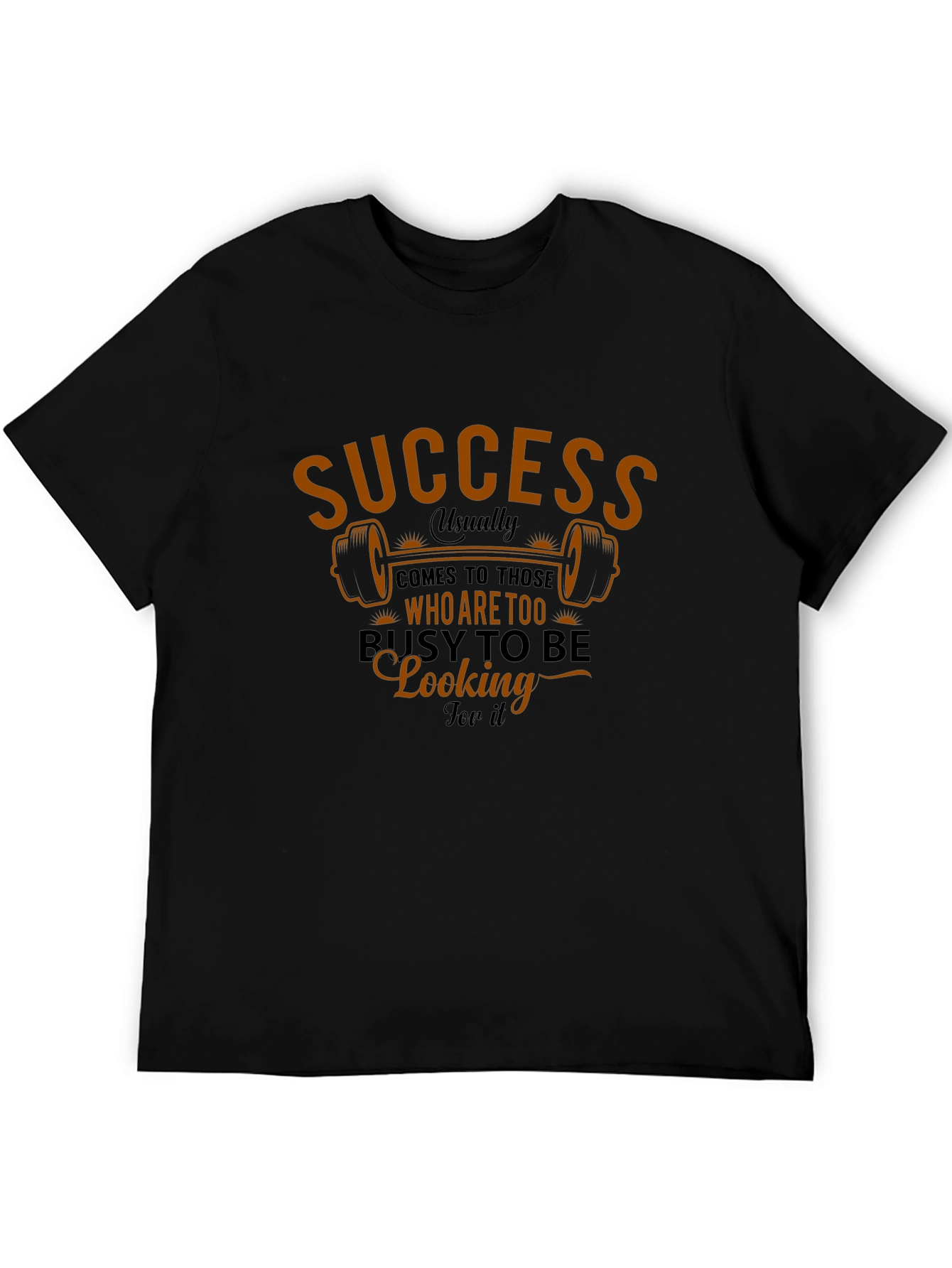 Success Graphic T-Shirt - Motivational Gym Apparel