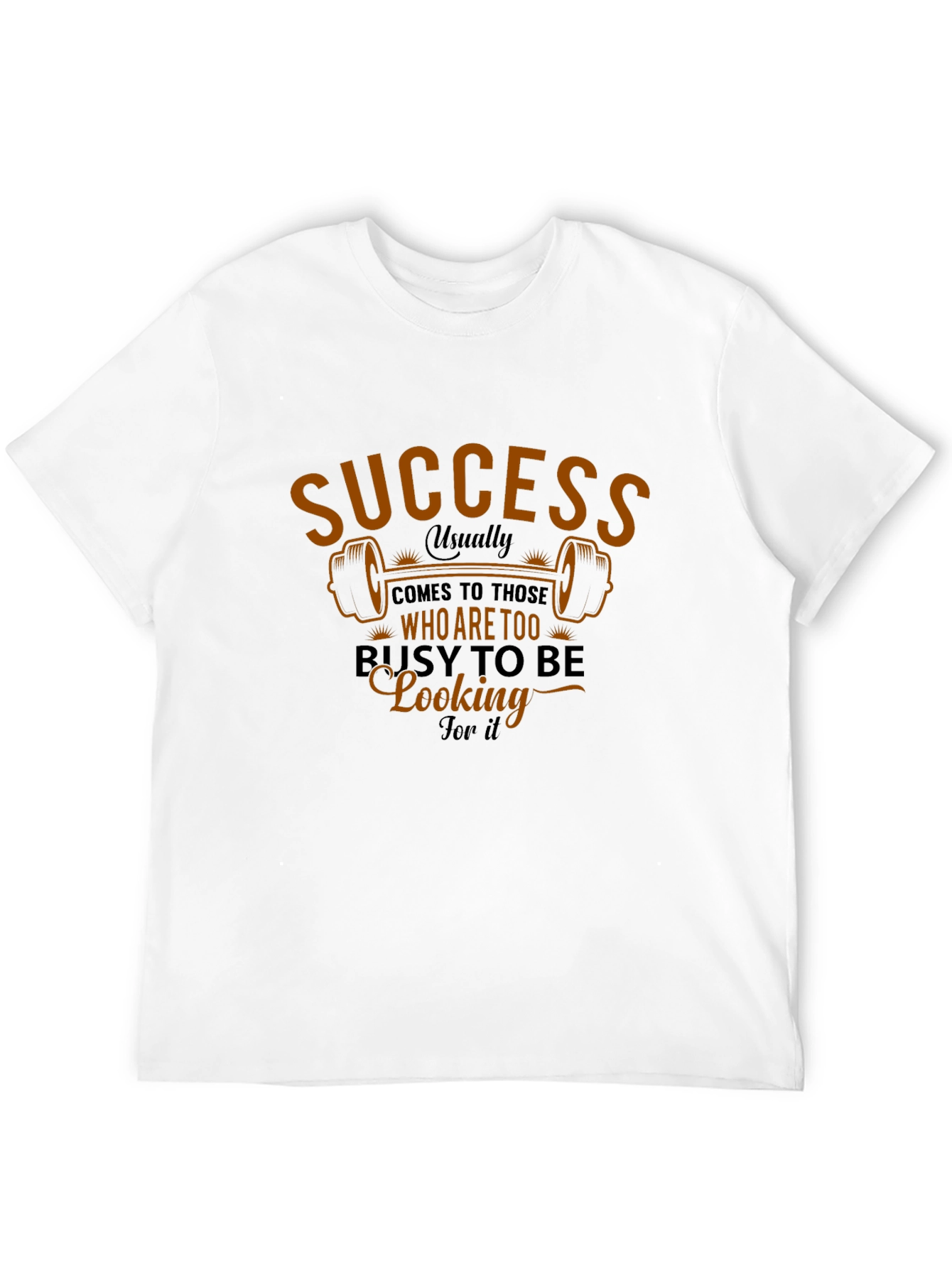 Success Graphic T-Shirt - Motivational Gym Apparel