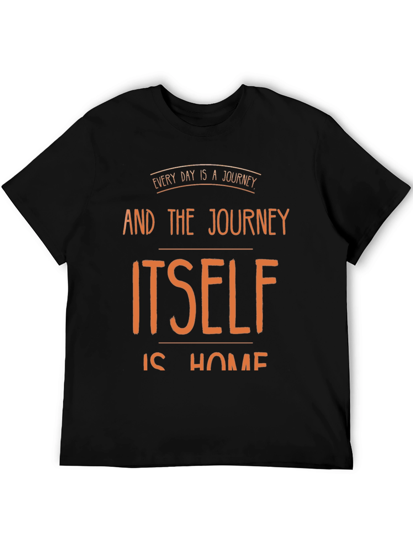 Journey Is Home Graphic Tee - Soft Cotton Blend