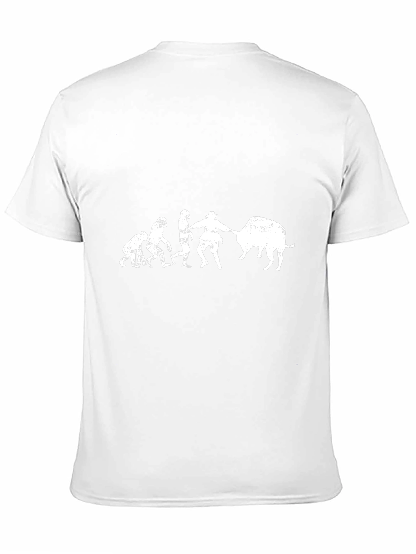 Evolution of Man T-Shirt: Bullfighter Design