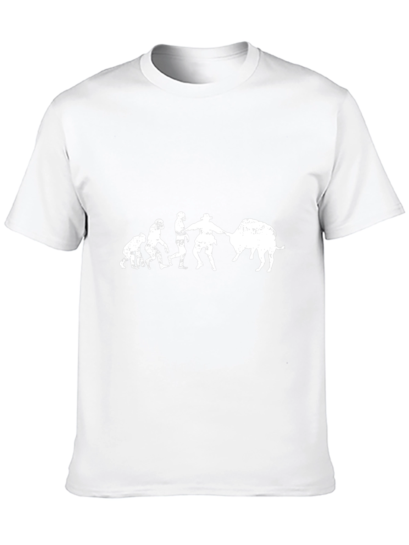 Evolution of Man T-Shirt: Bullfighter Design