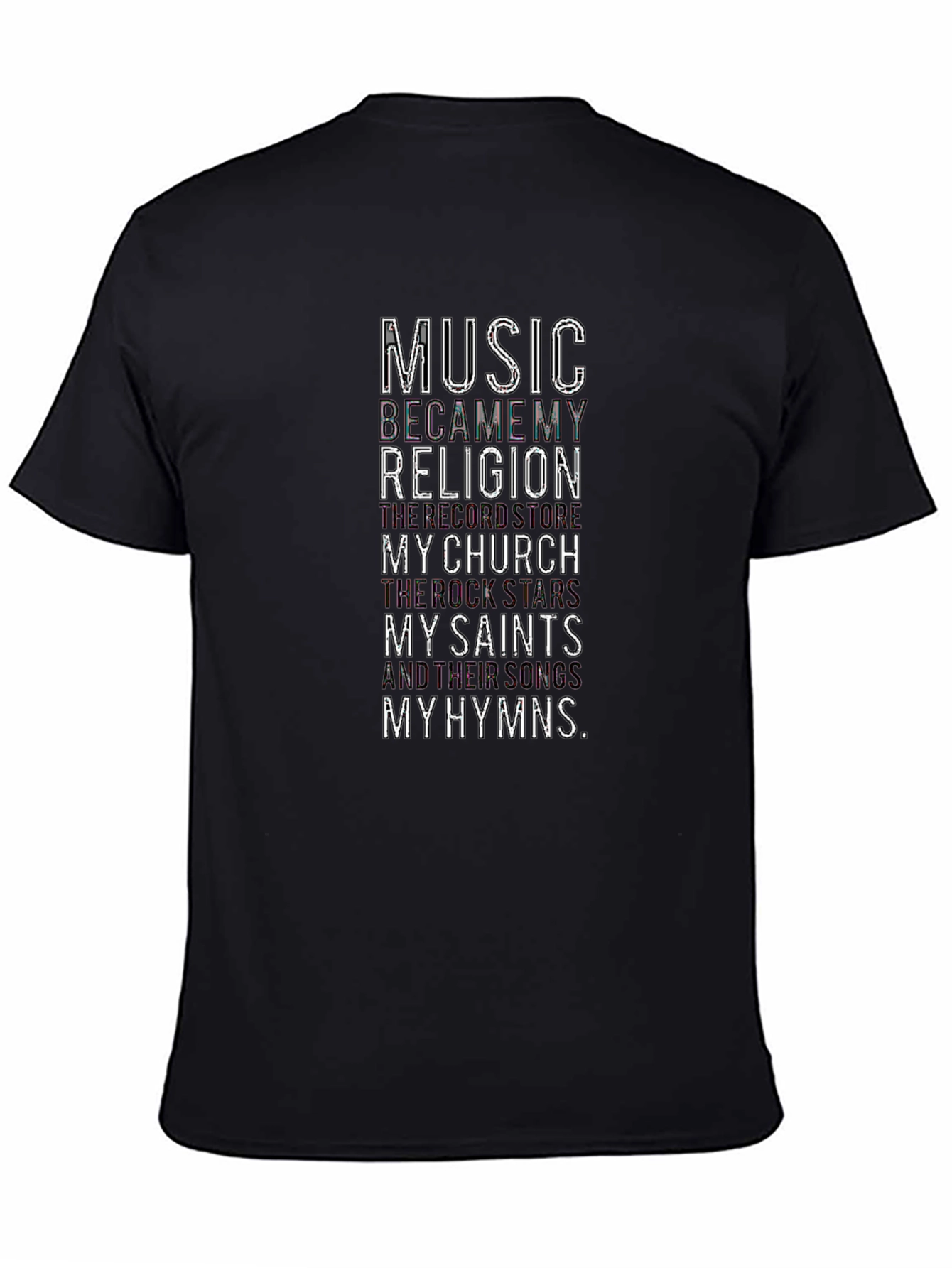 Music is My Religion T-Shirt - Stylish Graphic Tee