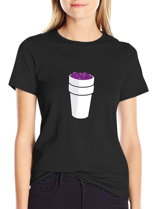 Lean Cup Black T-Shirt - Trendy Style