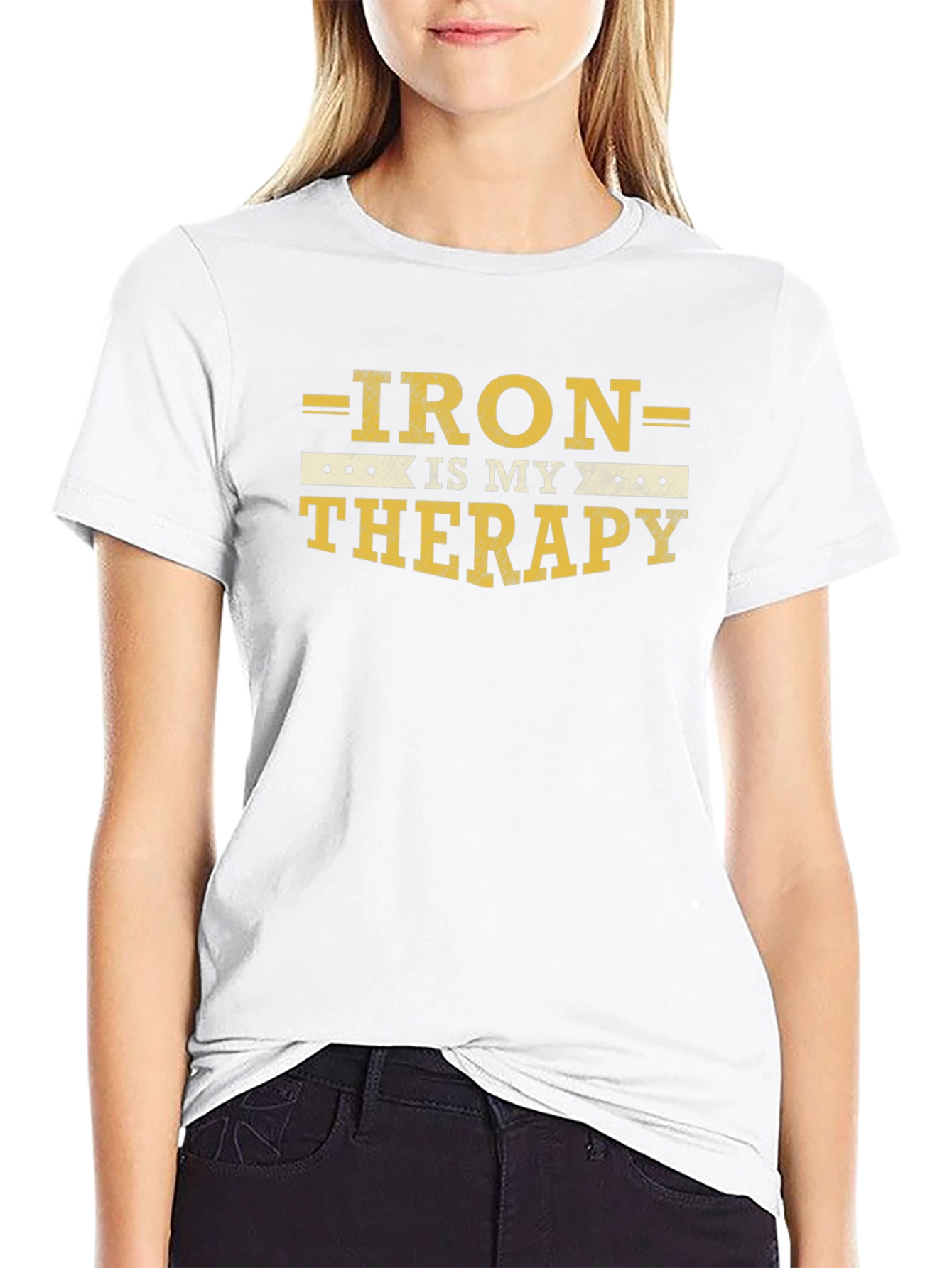 Iron is My Therapy Graphic T-Shirt