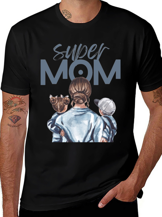 Super Mom Graphic Tee - Mothers Day Gift