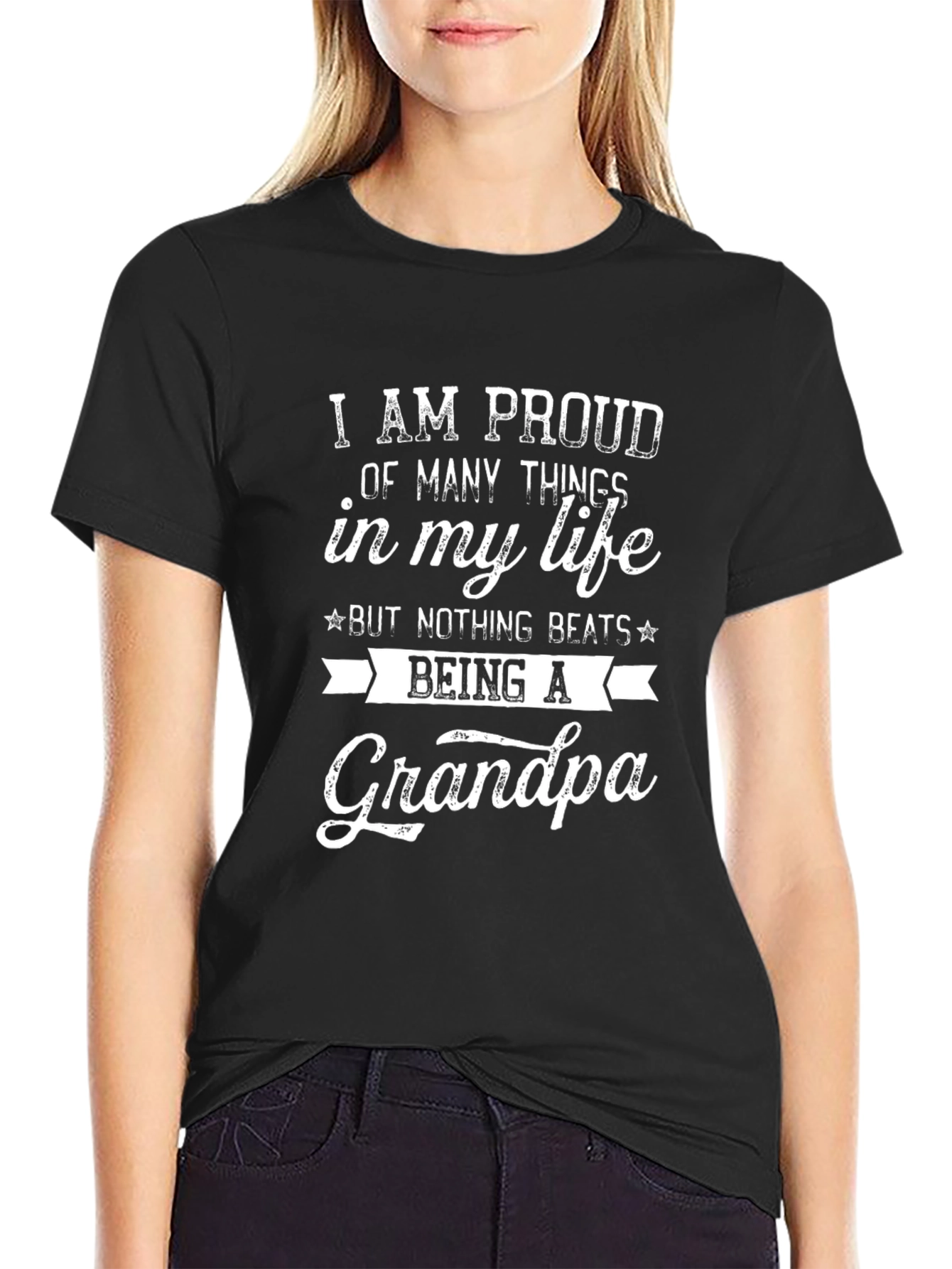 Proud Grandpa T-Shirt - Fathers Day Gift