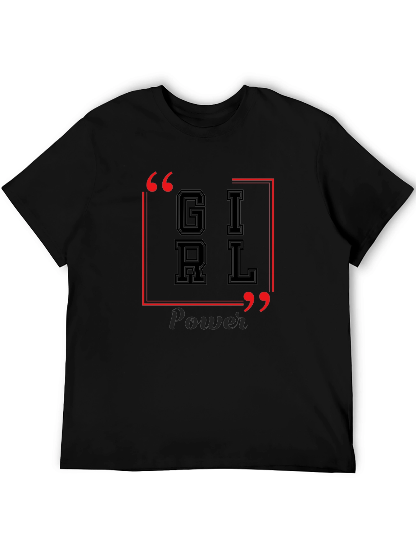 Girl Power Graphic Tee - Stylish Empowerment
