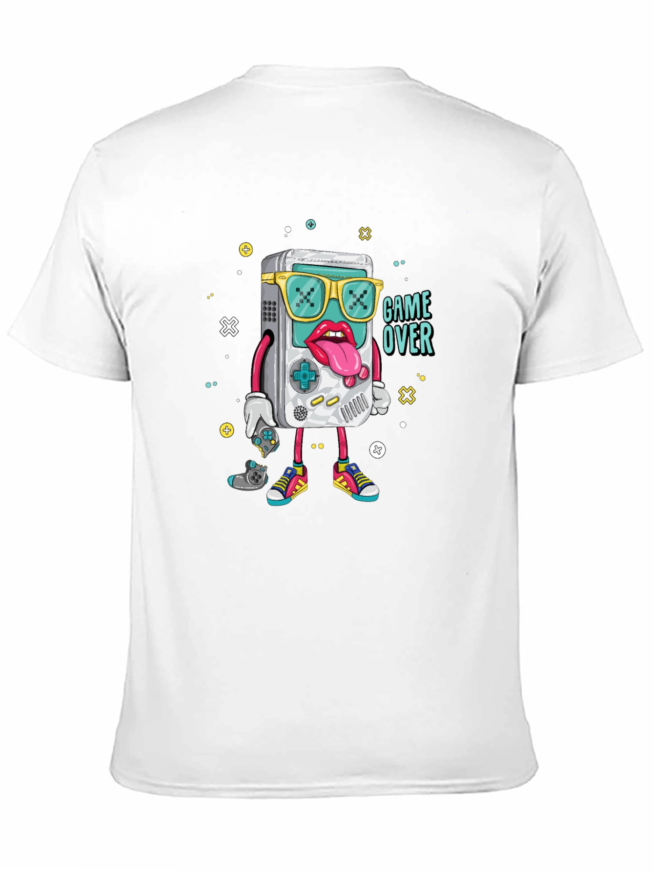 Game Over Graphic Tee - Retro Gamer Style