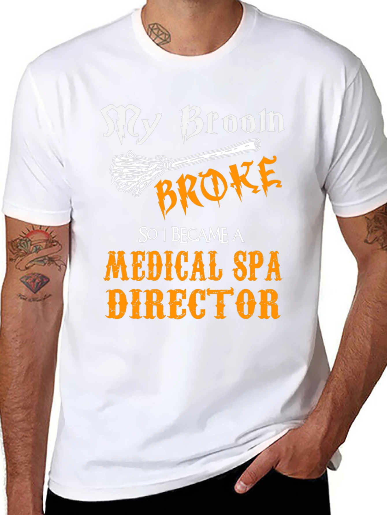 My Broom Broke Medical Spa Director T-Shirt