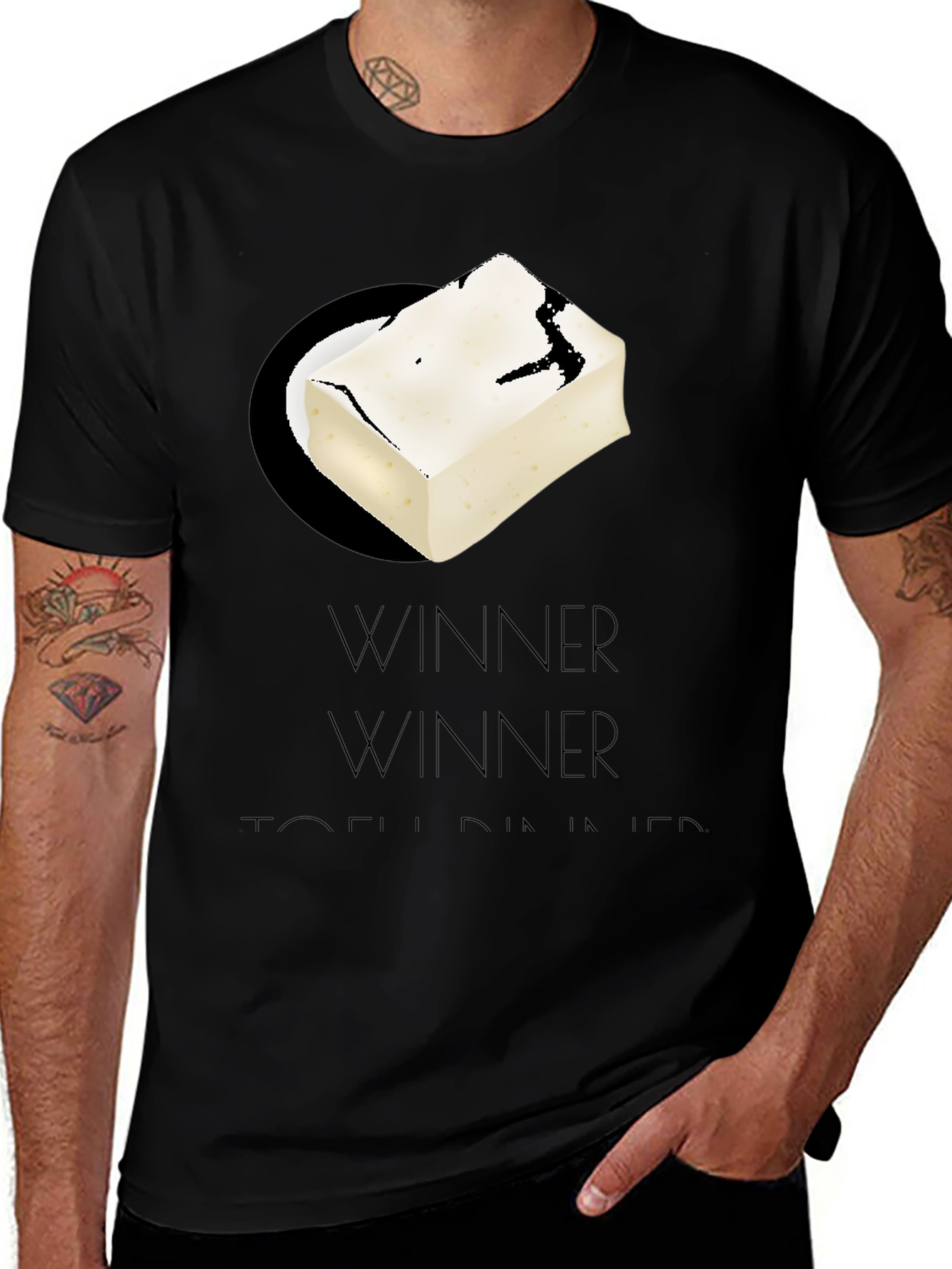 Winner Tofu Dinner Graphic Tee