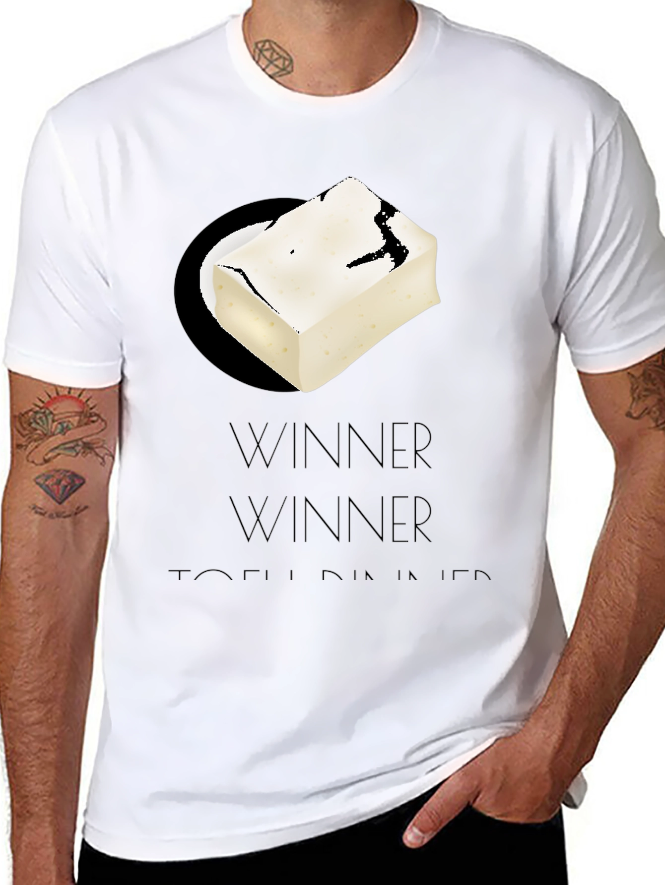 Winner Tofu Dinner Graphic Tee
