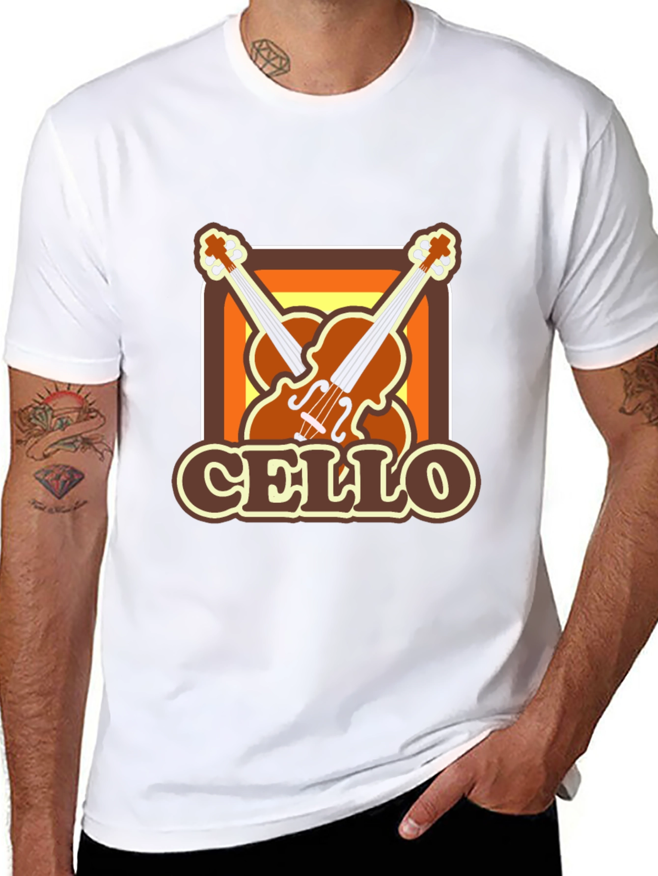 Retro Cello T-Shirt